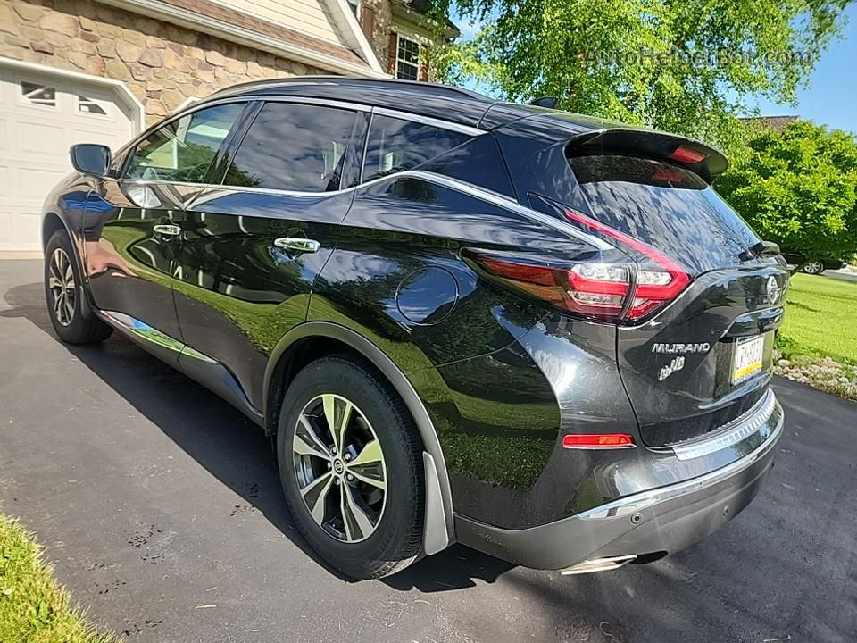 2021 Nissan Murano Sv Черный vin: 5N1AZ2BS0MC126136