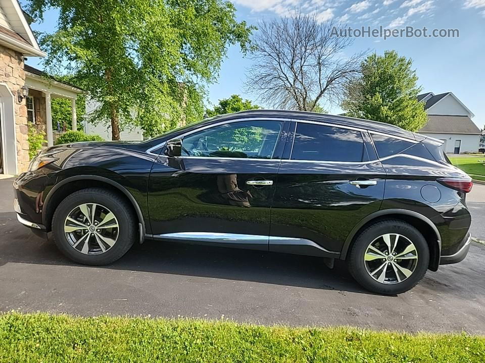 2021 Nissan Murano Sv Черный vin: 5N1AZ2BS0MC126136