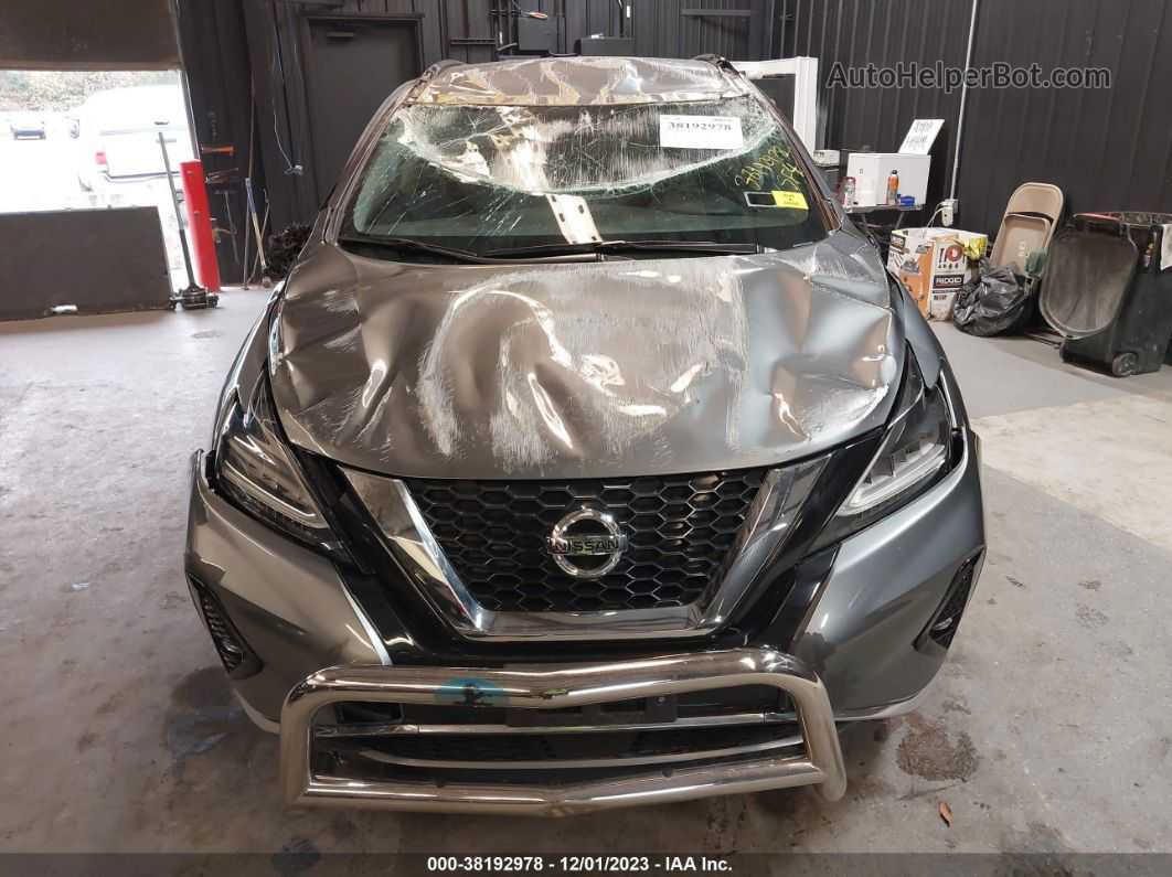 2021 Nissan Murano Sv Intelligent Awd Gray vin: 5N1AZ2BS0MC126735