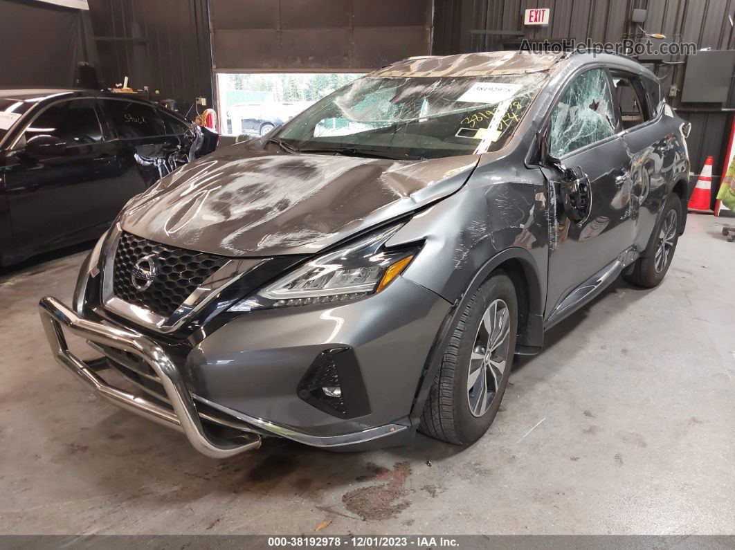 2021 Nissan Murano Sv Intelligent Awd Gray vin: 5N1AZ2BS0MC126735