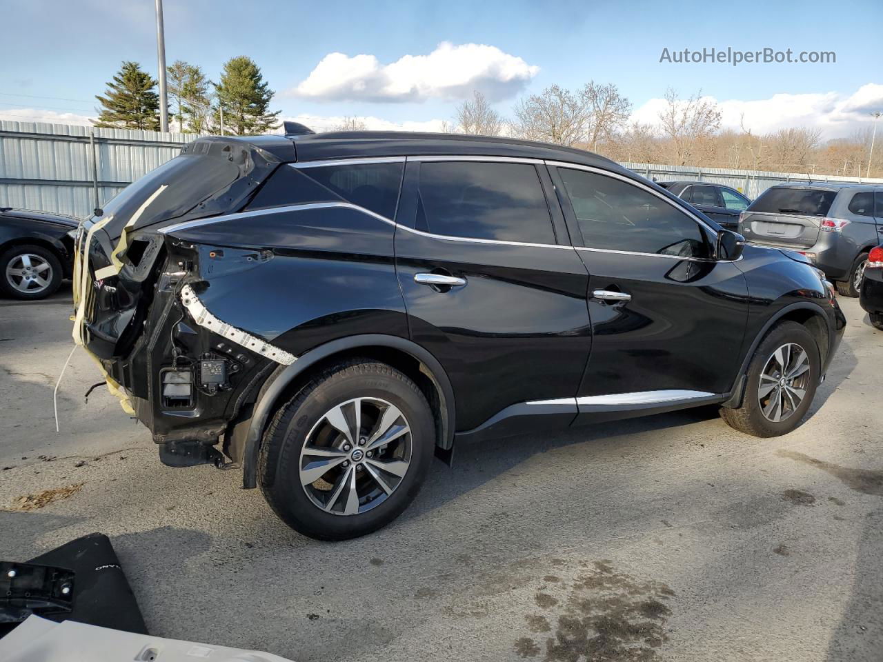 2021 Nissan Murano Sv Black vin: 5N1AZ2BS0MC133278