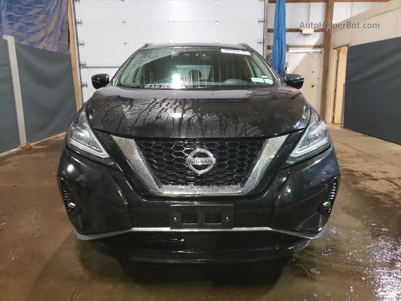 2021 Nissan Murano Sv Черный vin: 5N1AZ2BS0MC136830