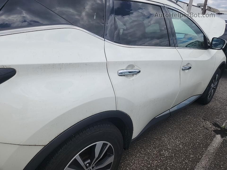 2021 Nissan Murano Sv White vin: 5N1AZ2BS1MC104274