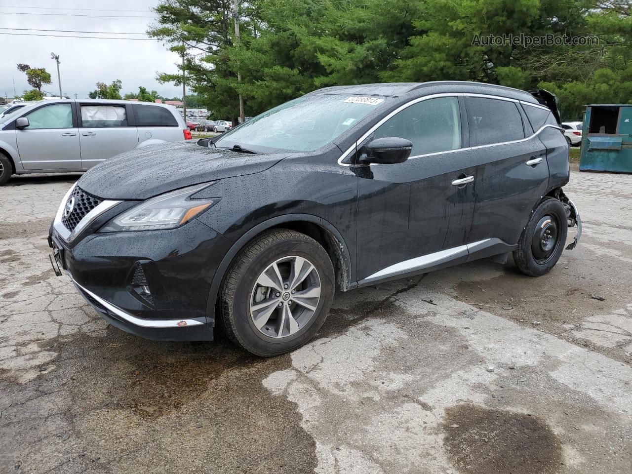 2021 Nissan Murano Sv Black vin: 5N1AZ2BS1MC108941