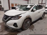 2021 Nissan Murano Sv Intelligent Awd White vin: 5N1AZ2BS1MC129868