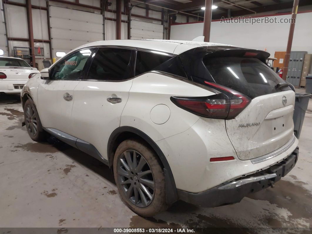 2021 Nissan Murano Sv Intelligent Awd White vin: 5N1AZ2BS1MC129868