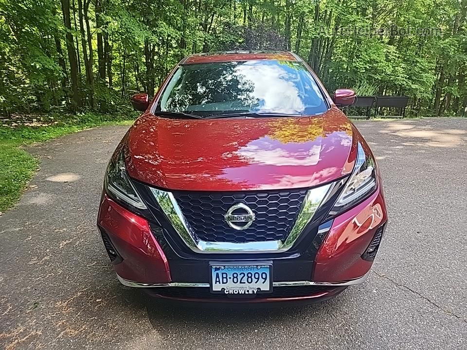 2021 Nissan Murano Sv Красный vin: 5N1AZ2BS2MC137705