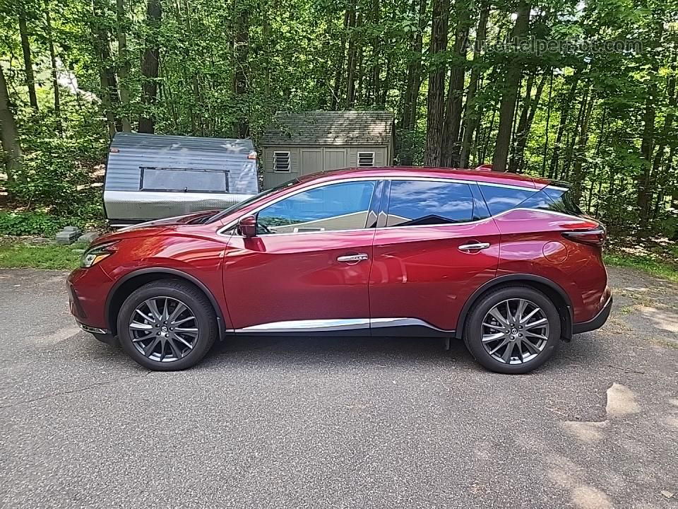 2021 Nissan Murano Sv Красный vin: 5N1AZ2BS2MC137705