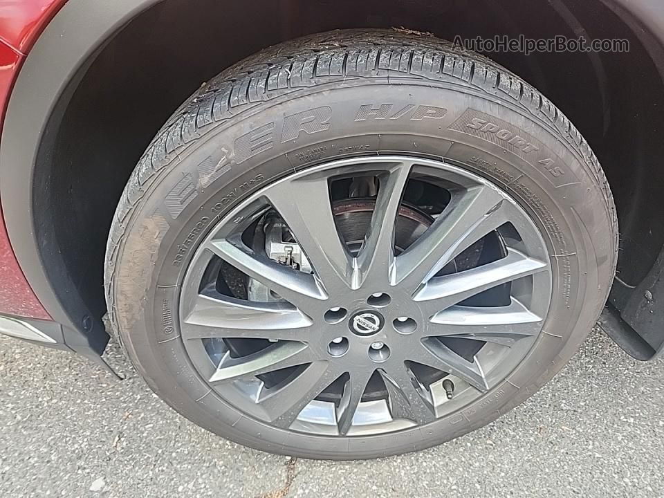 2021 Nissan Murano Sv Красный vin: 5N1AZ2BS2MC137705