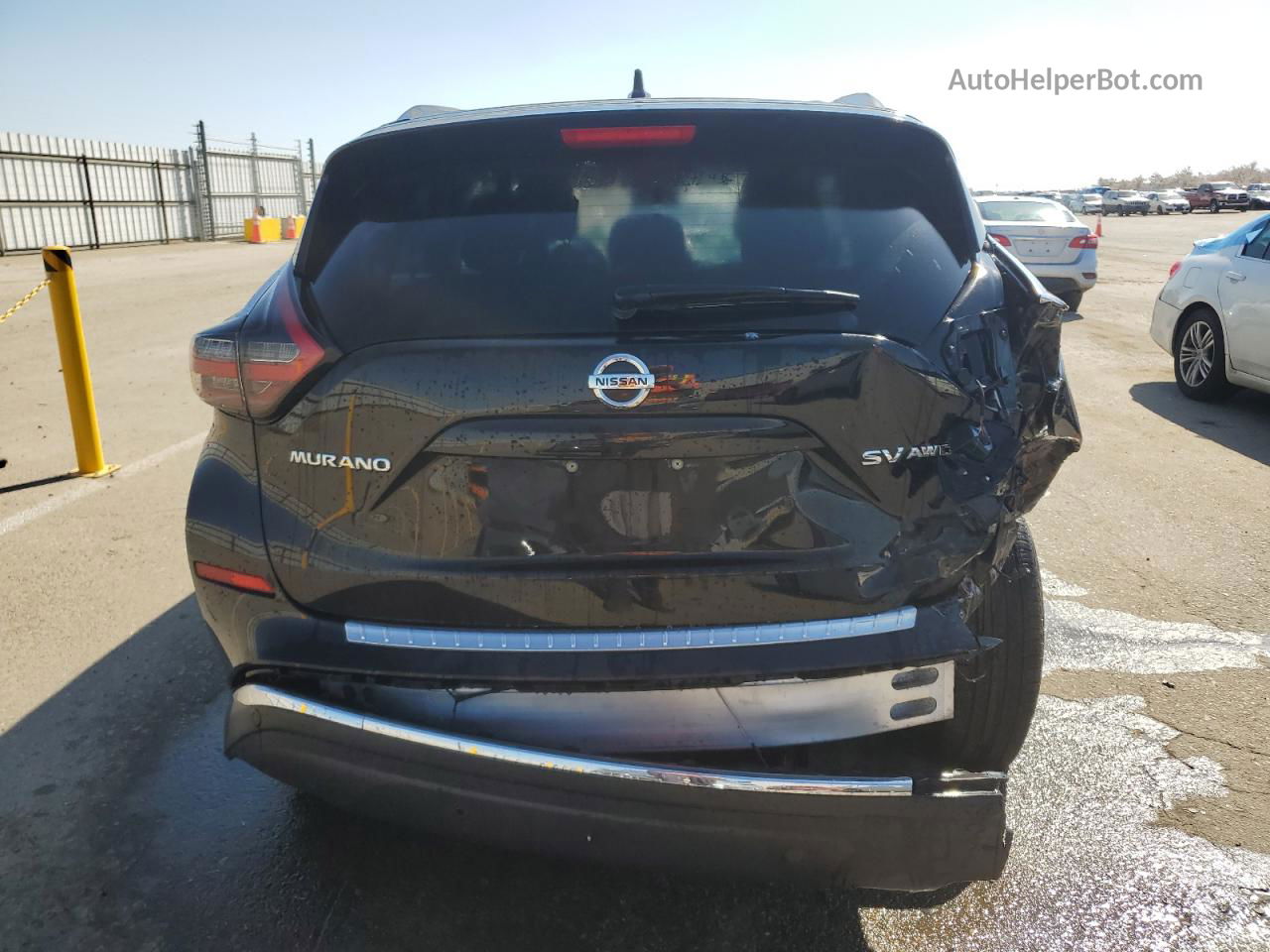 2021 Nissan Murano Sv Черный vin: 5N1AZ2BS2MC144430