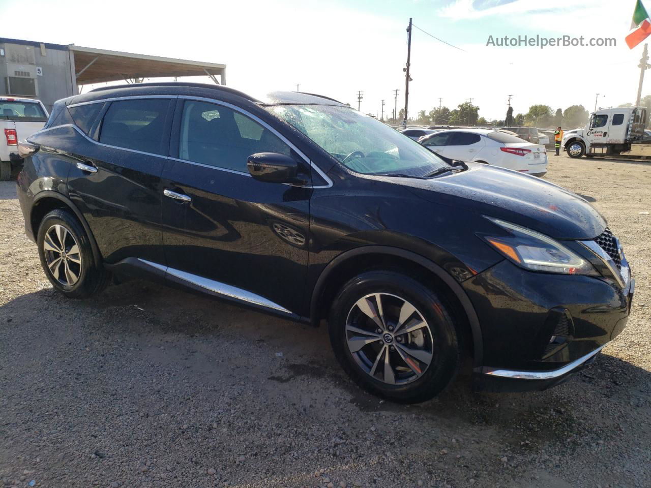 2021 Nissan Murano Sv Black vin: 5N1AZ2BS3MC108634