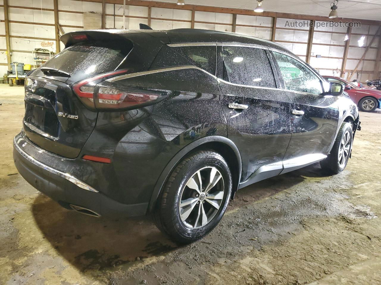 2021 Nissan Murano Sv Черный vin: 5N1AZ2BS3MC133498