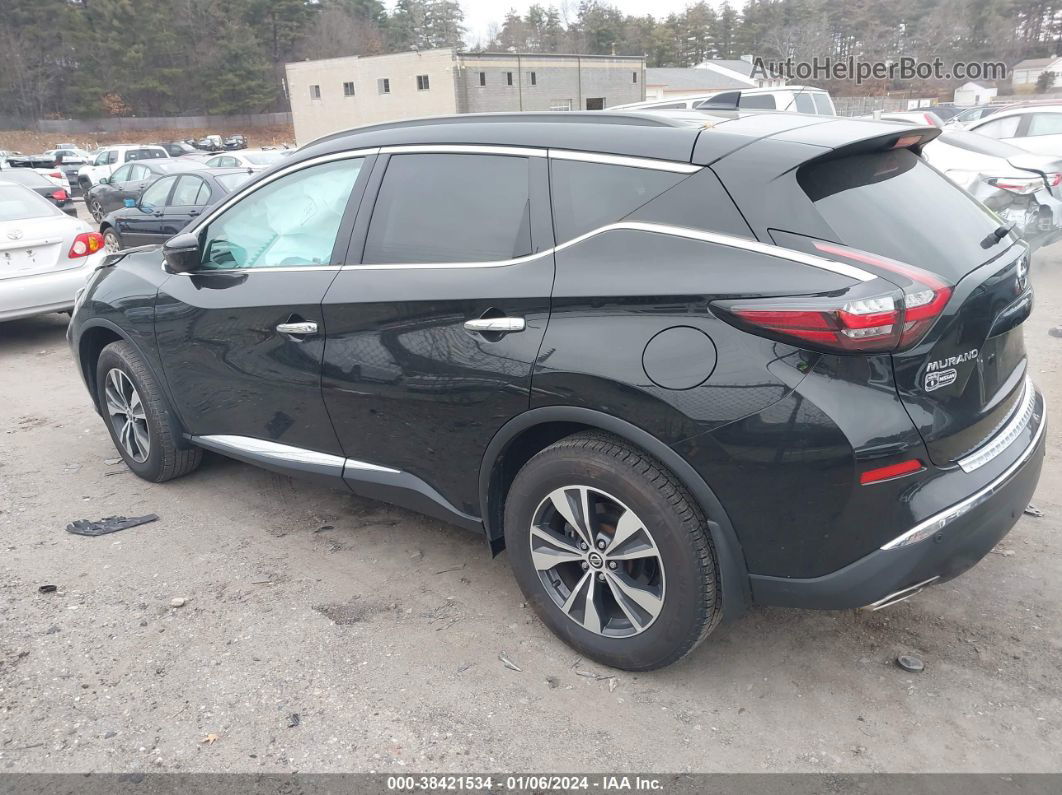 2021 Nissan Murano Sv Intelligent Awd Black vin: 5N1AZ2BS4MC126012