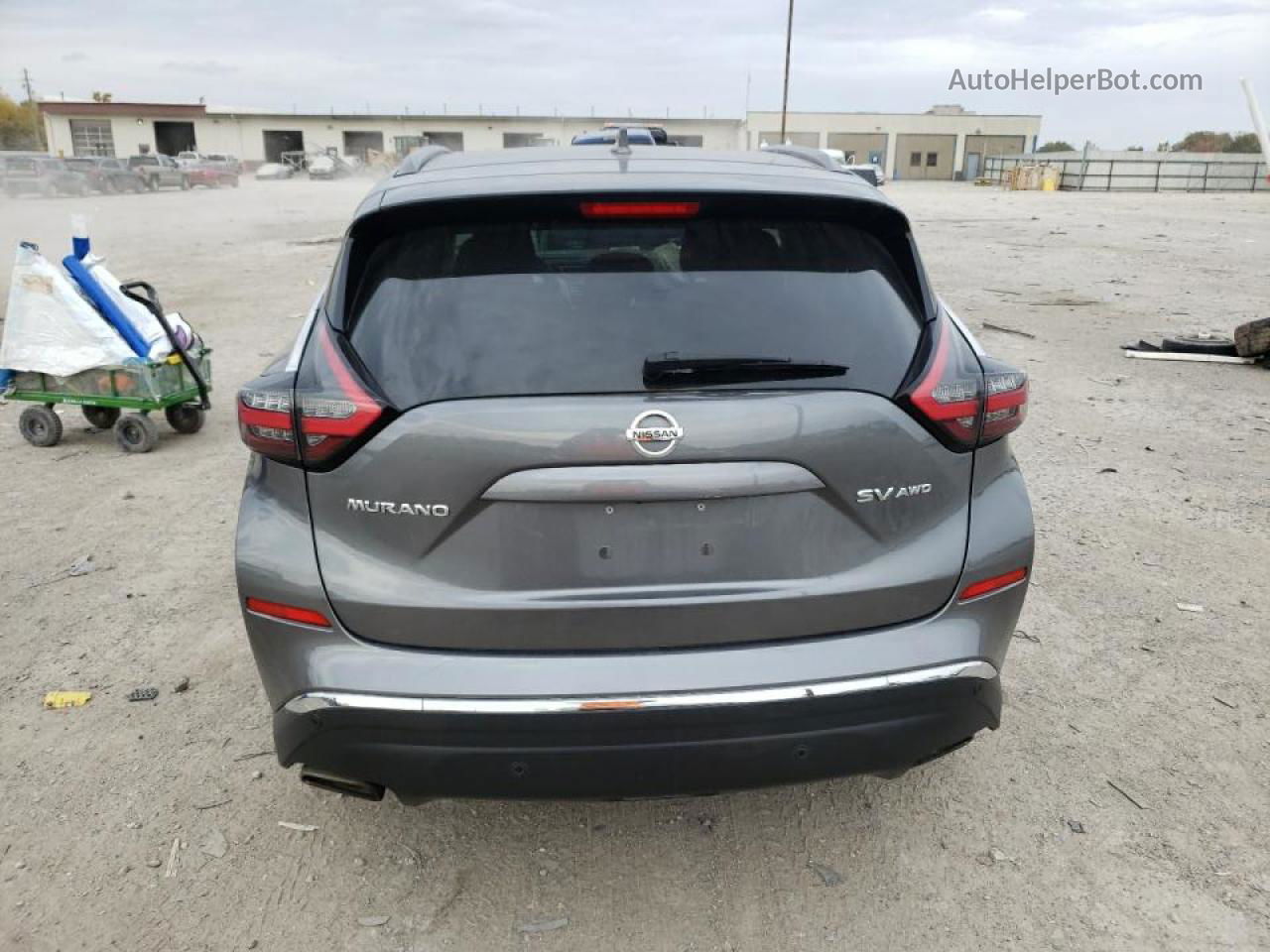 2021 Nissan Murano Sv Gray vin: 5N1AZ2BS4MC136555