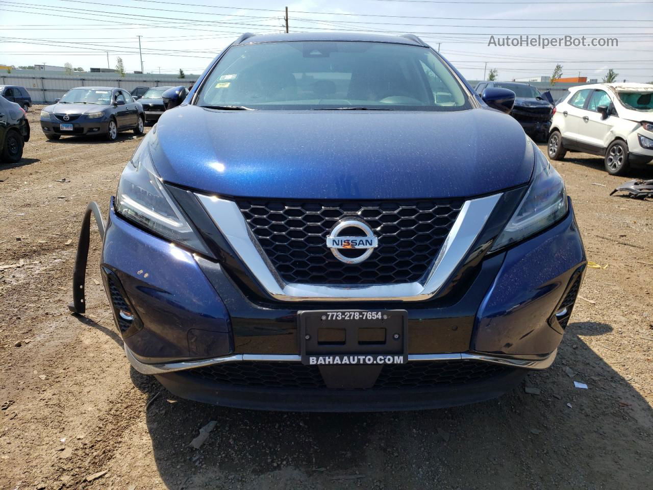 2021 Nissan Murano Sv Blue vin: 5N1AZ2BS5MC108506