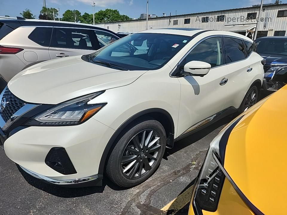 2021 Nissan Murano Sv White vin: 5N1AZ2BS6MC136394