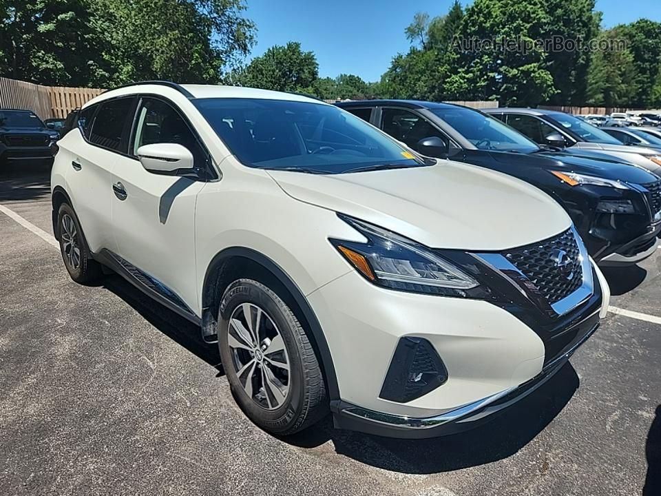 2021 Nissan Murano Sv White vin: 5N1AZ2BS6MC144298