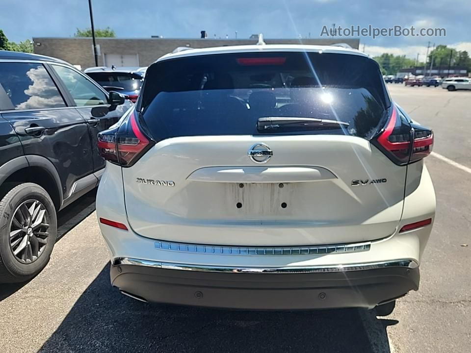 2021 Nissan Murano Sv White vin: 5N1AZ2BS6MC144298