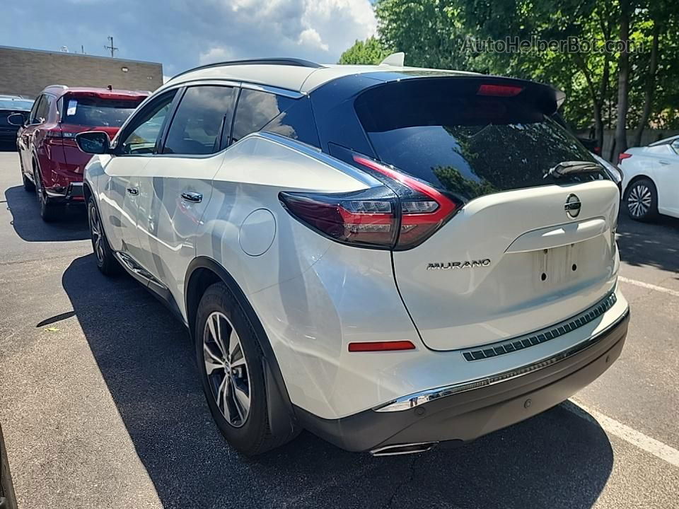 2021 Nissan Murano Sv White vin: 5N1AZ2BS6MC144298