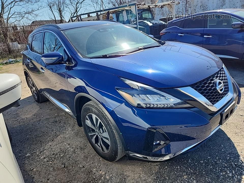 2021 Nissan Murano Sv Blue vin: 5N1AZ2BS7MC117739