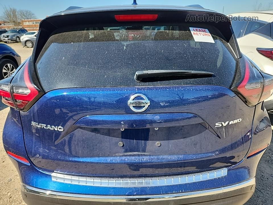 2021 Nissan Murano Sv Blue vin: 5N1AZ2BS7MC117739