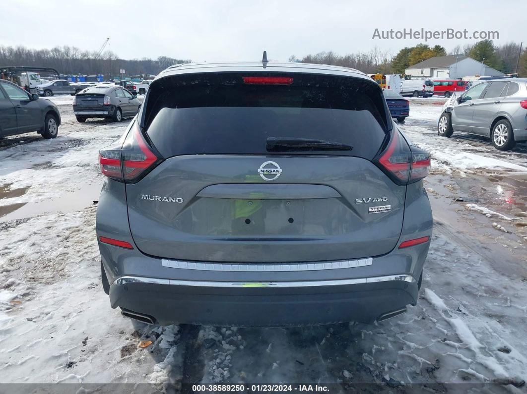 2021 Nissan Murano Sv Intelligent Awd Gray vin: 5N1AZ2BS7MC125386