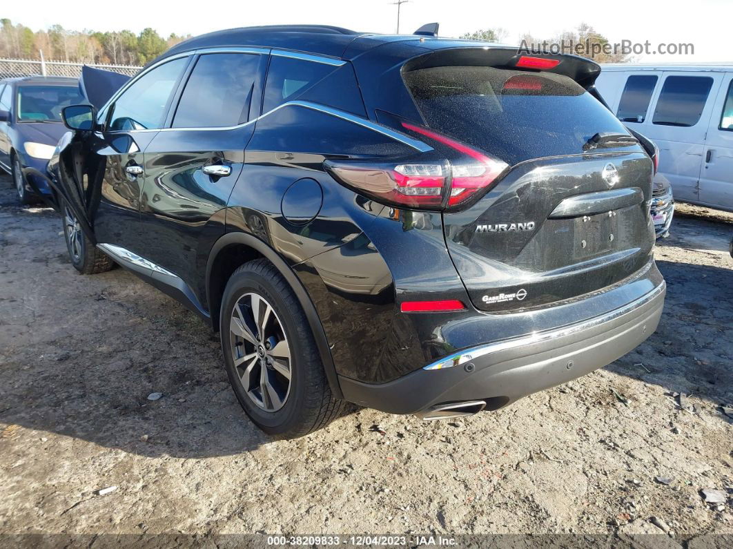 2021 Nissan Murano Sv Intelligent Awd Black vin: 5N1AZ2BS7MC131737