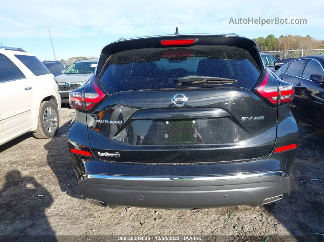 2021 Nissan Murano Sv Intelligent Awd Black vin: 5N1AZ2BS7MC131737