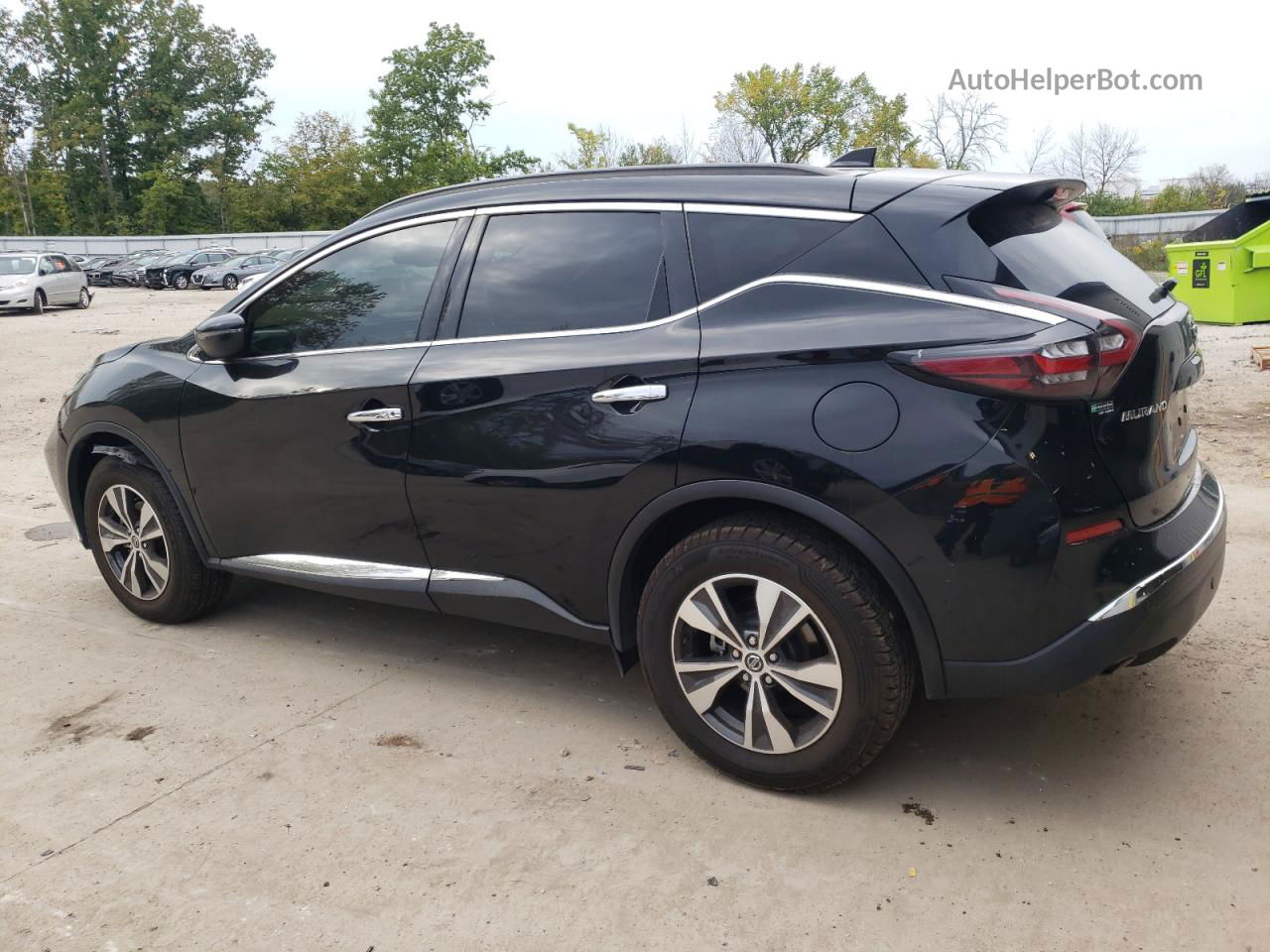 2021 Nissan Murano Sv Черный vin: 5N1AZ2BS8MC100948