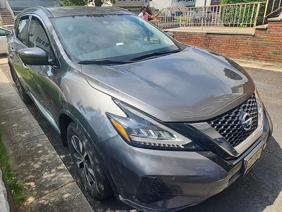 2021 Nissan Murano Sv Серый vin: 5N1AZ2BS8MC123405