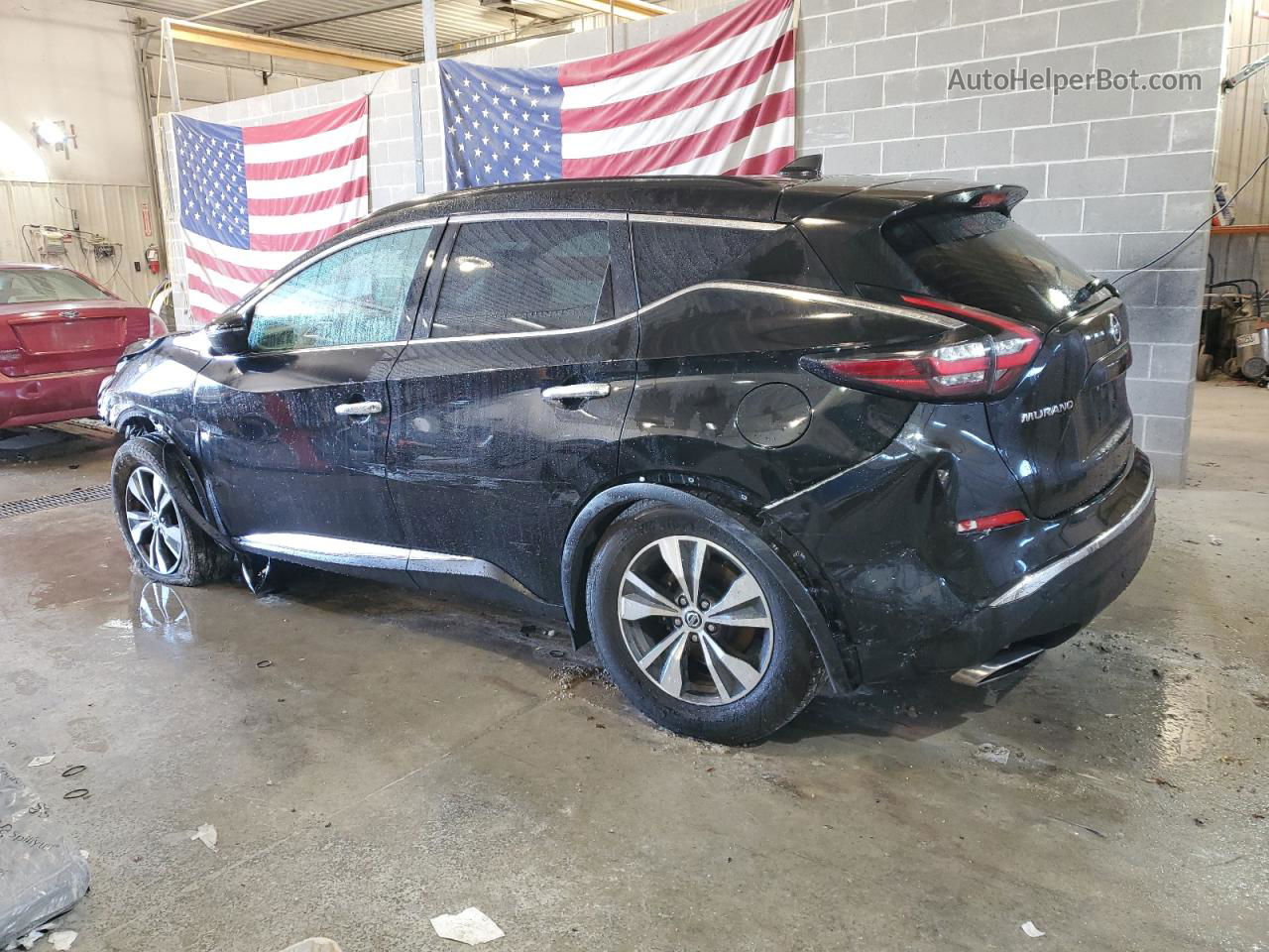 2021 Nissan Murano Sv Black vin: 5N1AZ2BS8MC136767