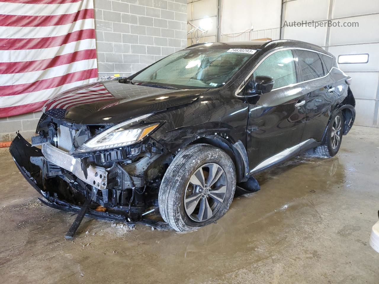 2021 Nissan Murano Sv Black vin: 5N1AZ2BS8MC136767