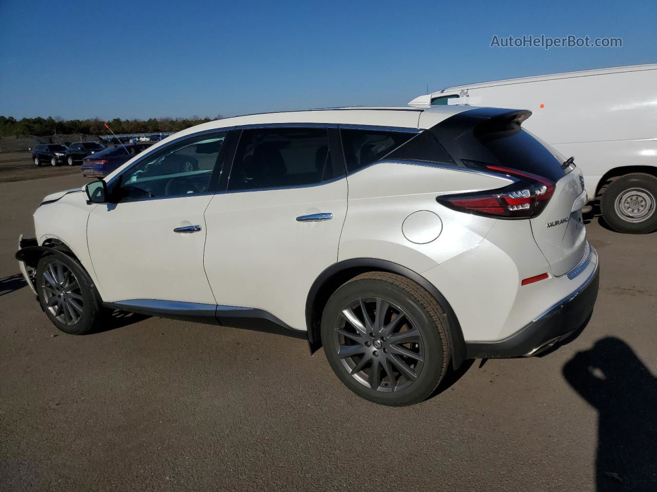 2021 Nissan Murano Sv Белый vin: 5N1AZ2BS9MC114356