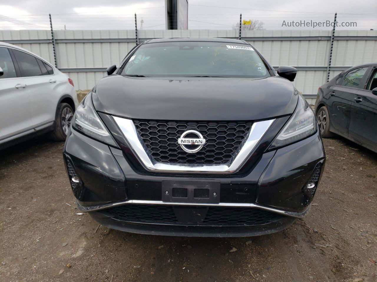 2021 Nissan Murano Sv Черный vin: 5N1AZ2BSXMC103754