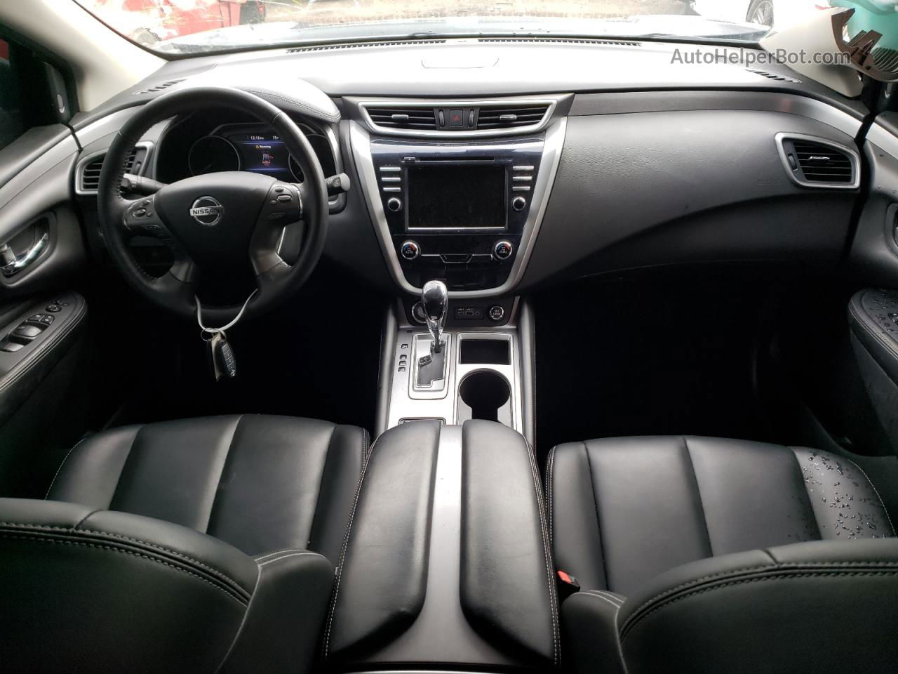 2021 Nissan Murano Sv Черный vin: 5N1AZ2BSXMC103754