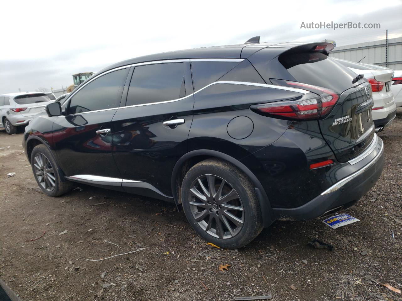 2021 Nissan Murano Sv Черный vin: 5N1AZ2BSXMC103754