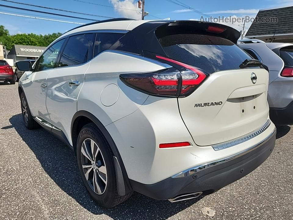 2021 Nissan Murano Sv White vin: 5N1AZ2BSXMC131294