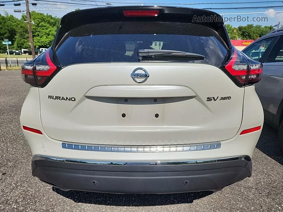 2021 Nissan Murano Sv White vin: 5N1AZ2BSXMC131294