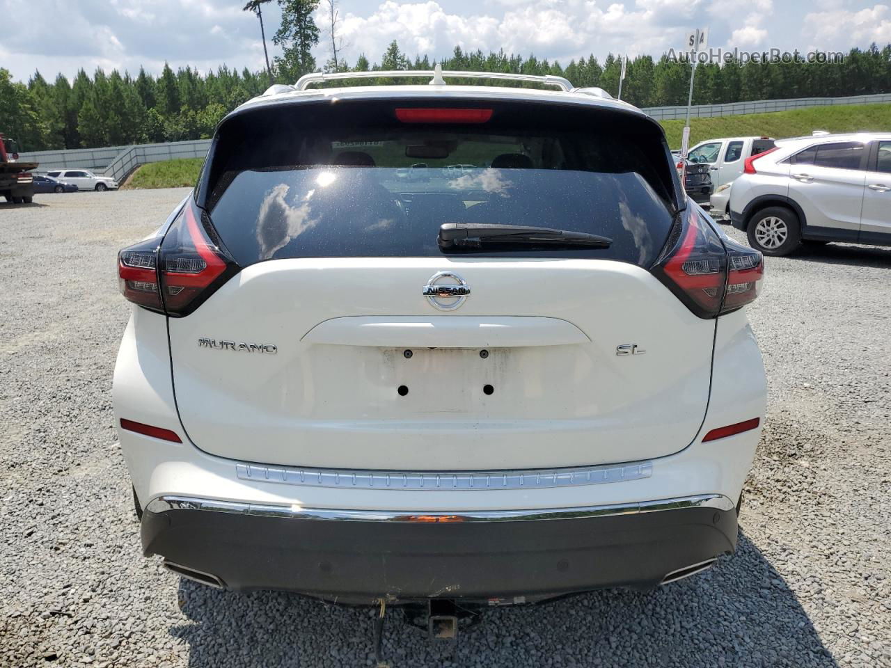 2021 Nissan Murano Sl White vin: 5N1AZ2CJ2MC122384