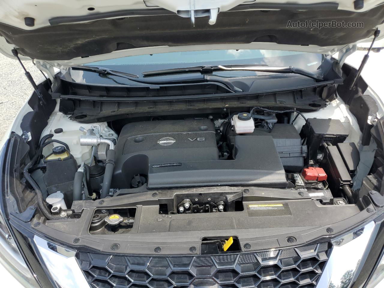 2021 Nissan Murano Sl Белый vin: 5N1AZ2CJ2MC122384