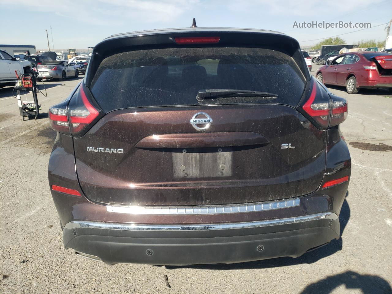 2021 Nissan Murano Sl Brown vin: 5N1AZ2CJ3MC133295