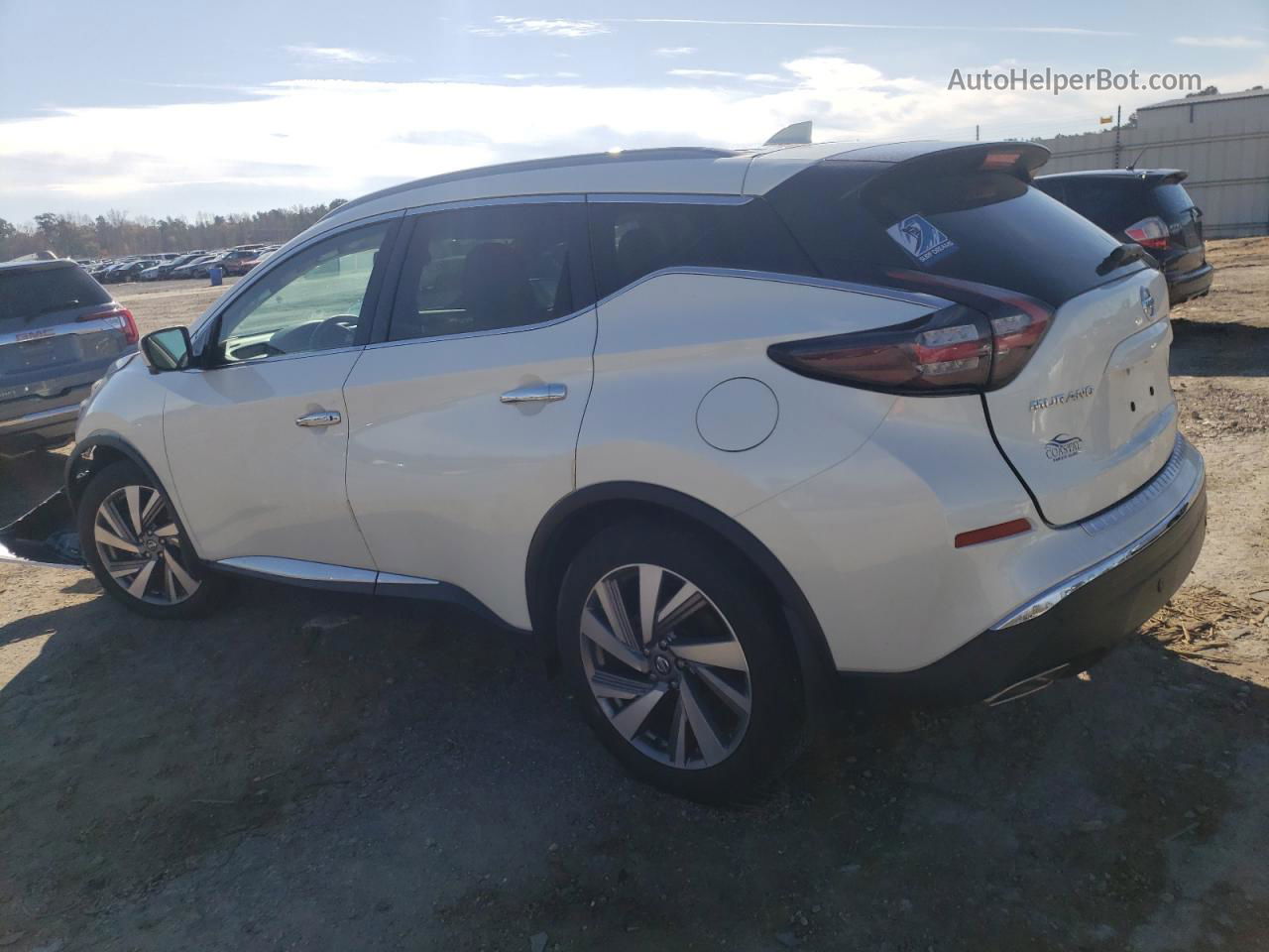 2021 Nissan Murano Sl White vin: 5N1AZ2CJ3MC141154