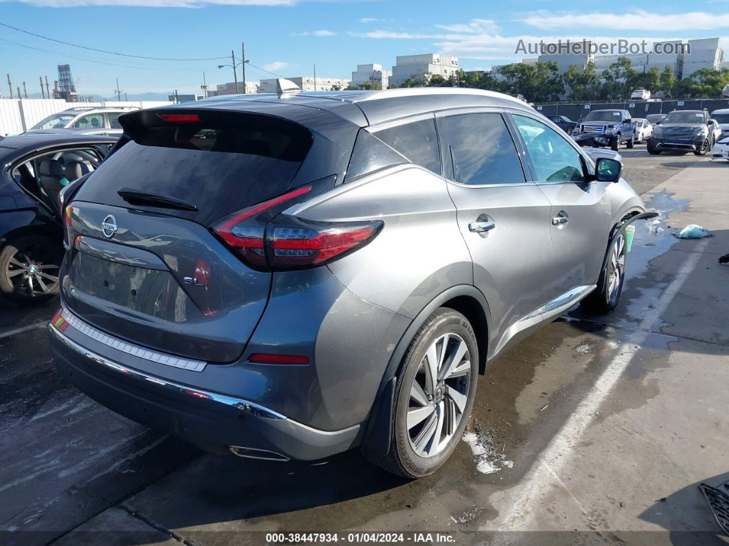 2021 Nissan Murano Sl Fwd Gray vin: 5N1AZ2CJ5MC108690