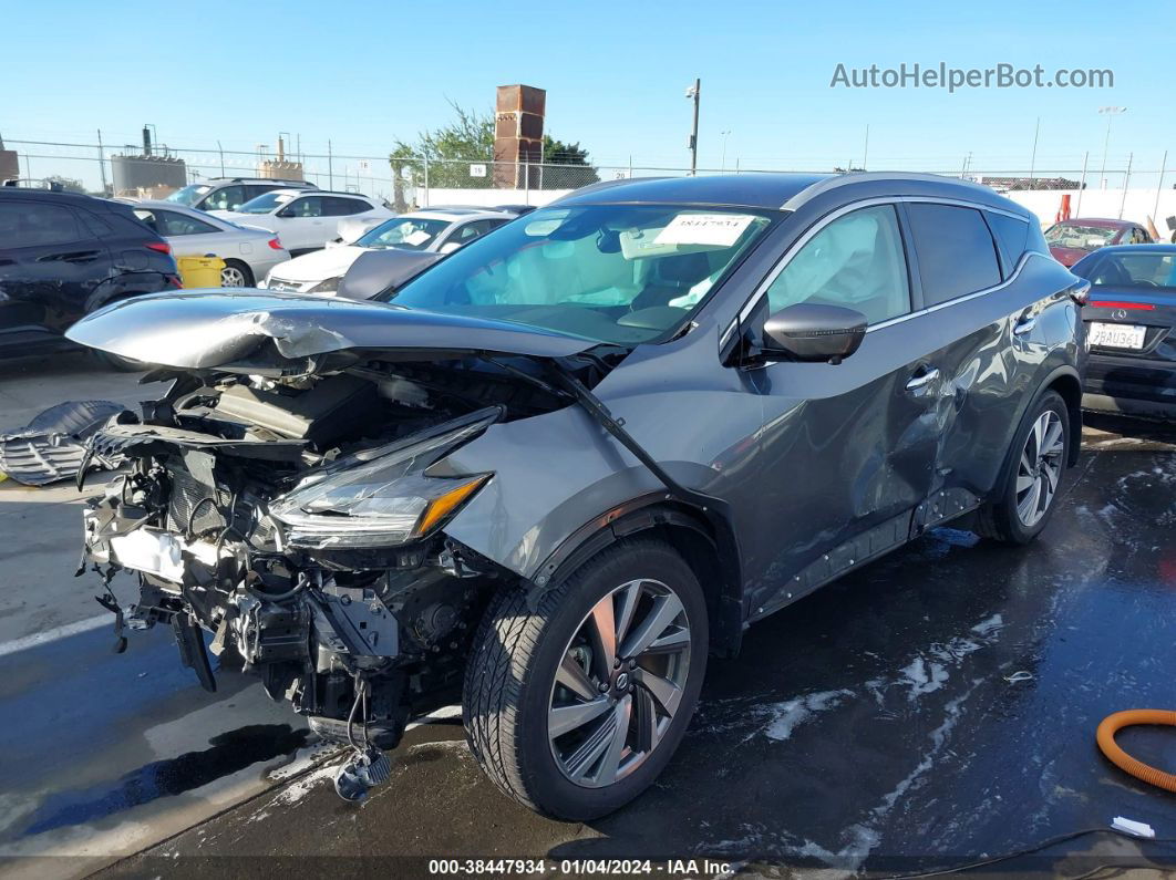 2021 Nissan Murano Sl Fwd Gray vin: 5N1AZ2CJ5MC108690