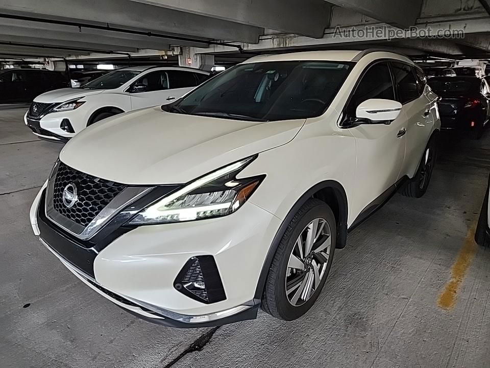 2021 Nissan Murano Sl Белый vin: 5N1AZ2CJ6MC113767