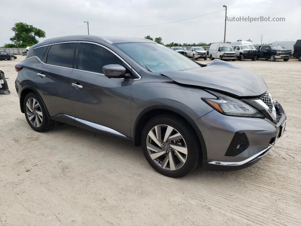 2021 Nissan Murano Sl Gray vin: 5N1AZ2CJ6MC137891