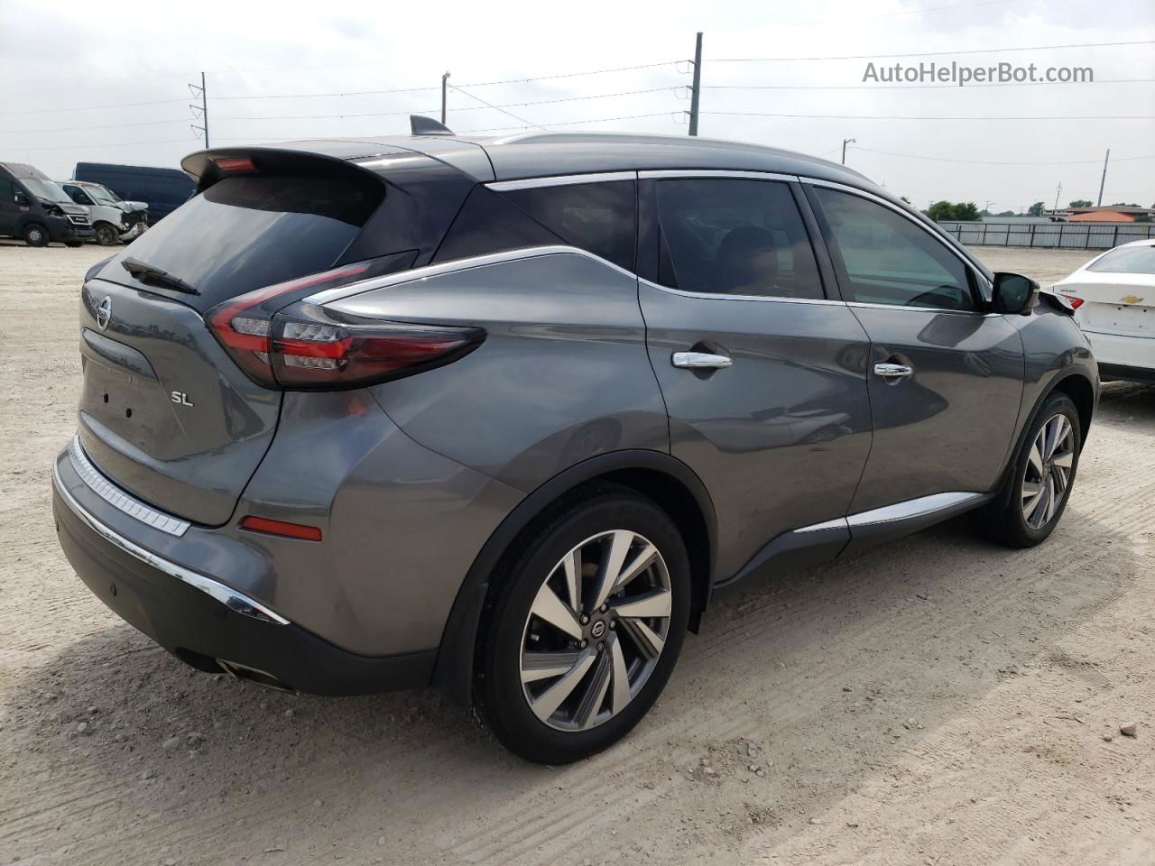 2021 Nissan Murano Sl Gray vin: 5N1AZ2CJ6MC137891