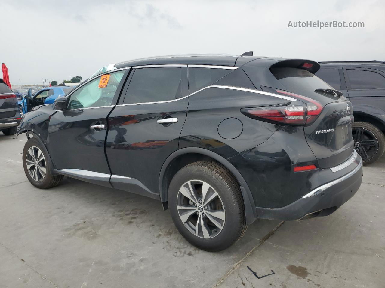 2021 Nissan Murano Sl Black vin: 5N1AZ2CJ9MC107610