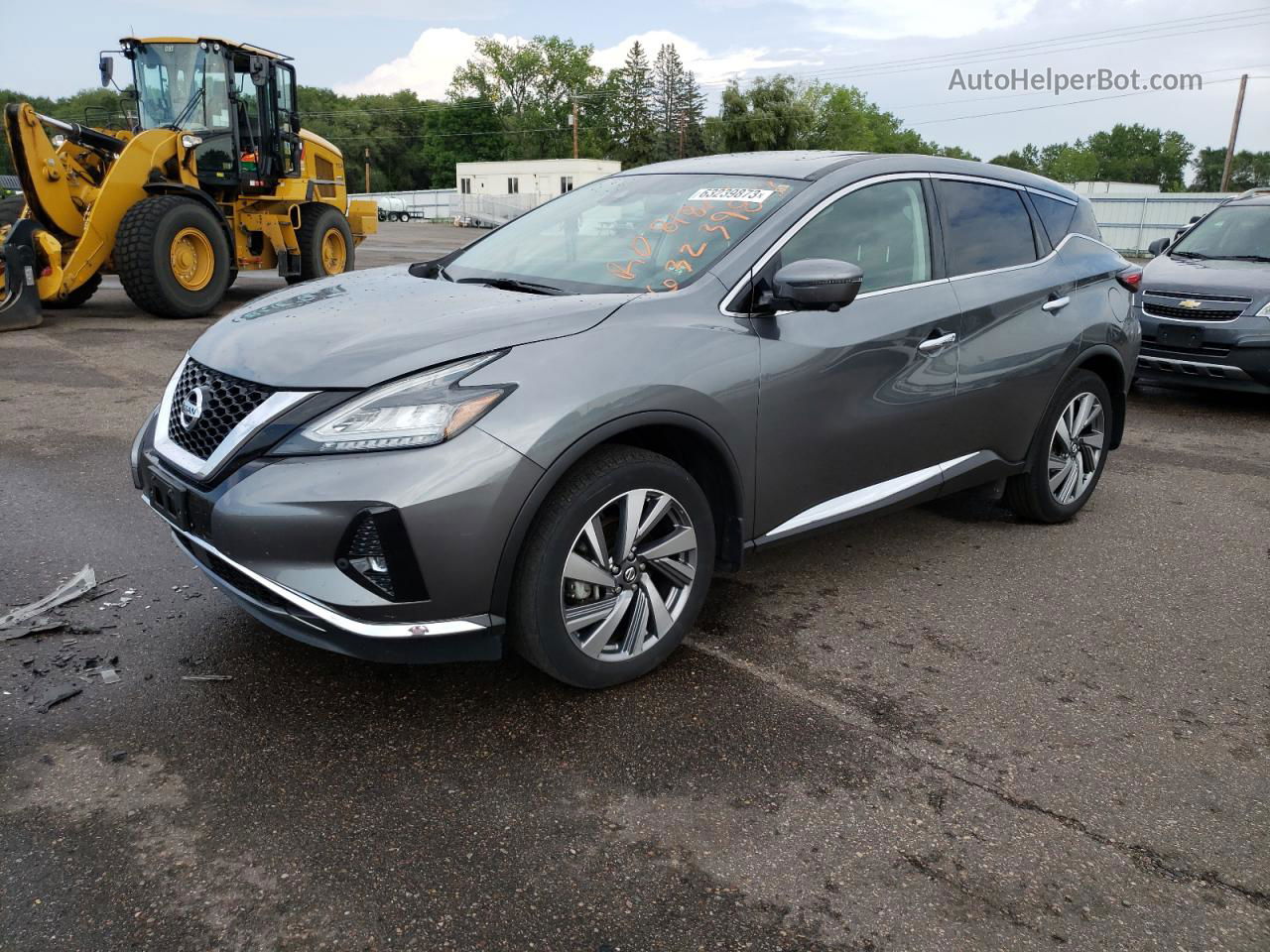 2021 Nissan Murano Sl Gray vin: 5N1AZ2CS0MC111411