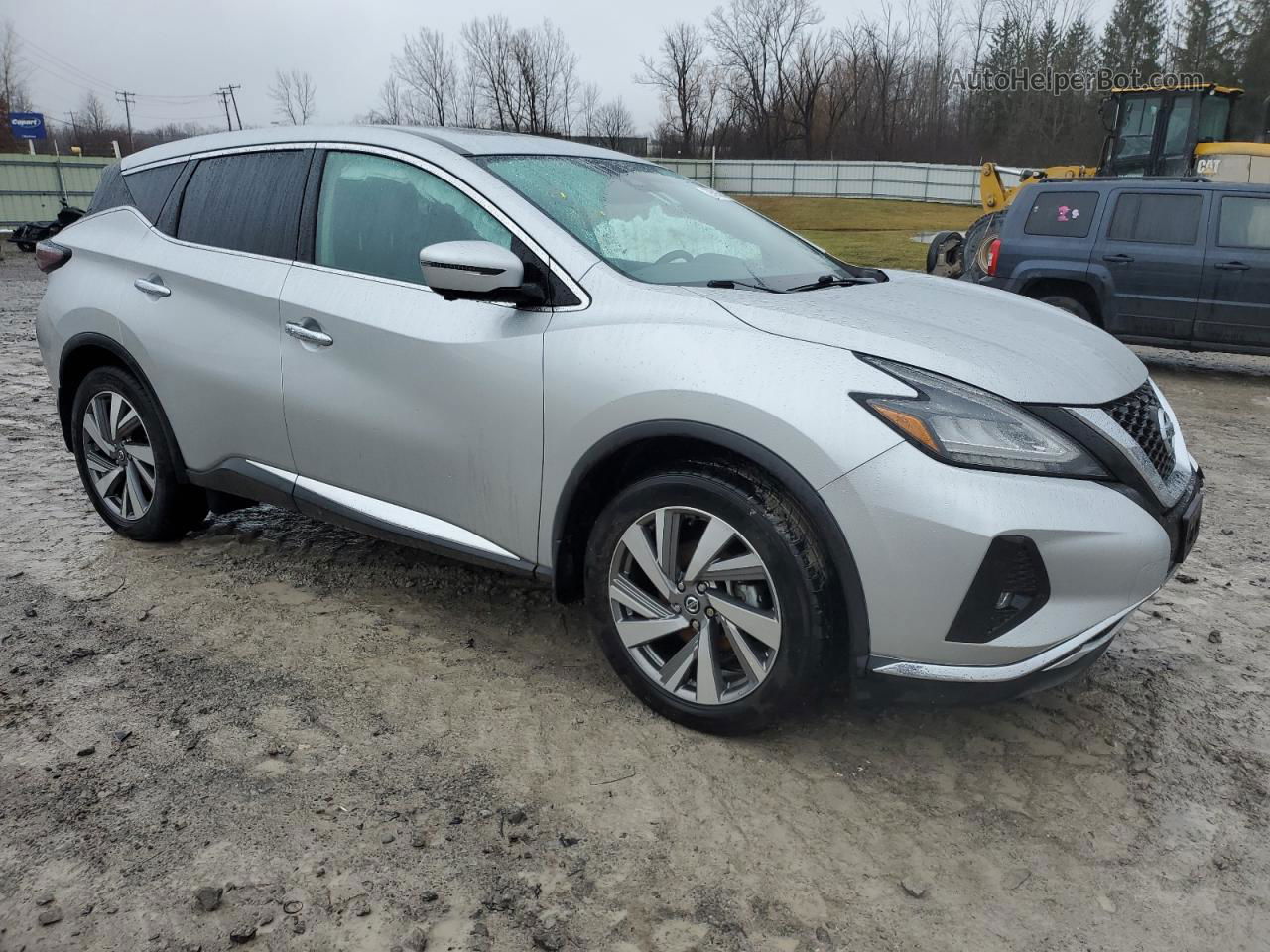 2021 Nissan Murano Sl Gray vin: 5N1AZ2CS0MC112252